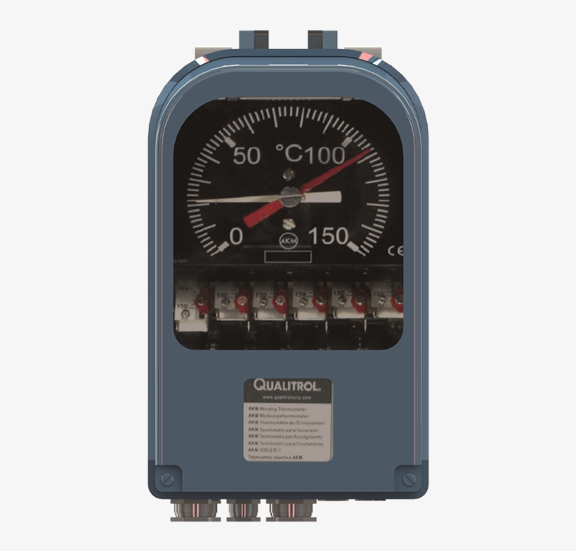 Qualitrol Akm Otiwti Capillary Based Oil Thermometer - Transformer Oil Surface Thermometer 5a, transparent png download