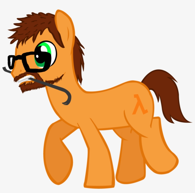 Also, Couldn't Make The Pony Stare Into Space - Half-life, transparent png download