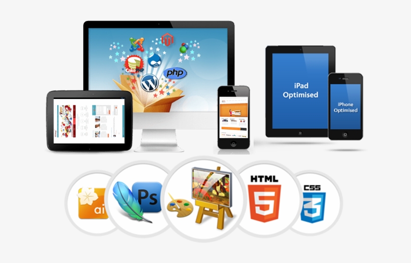 Web Development And Maintenance - Web Designing, transparent png download