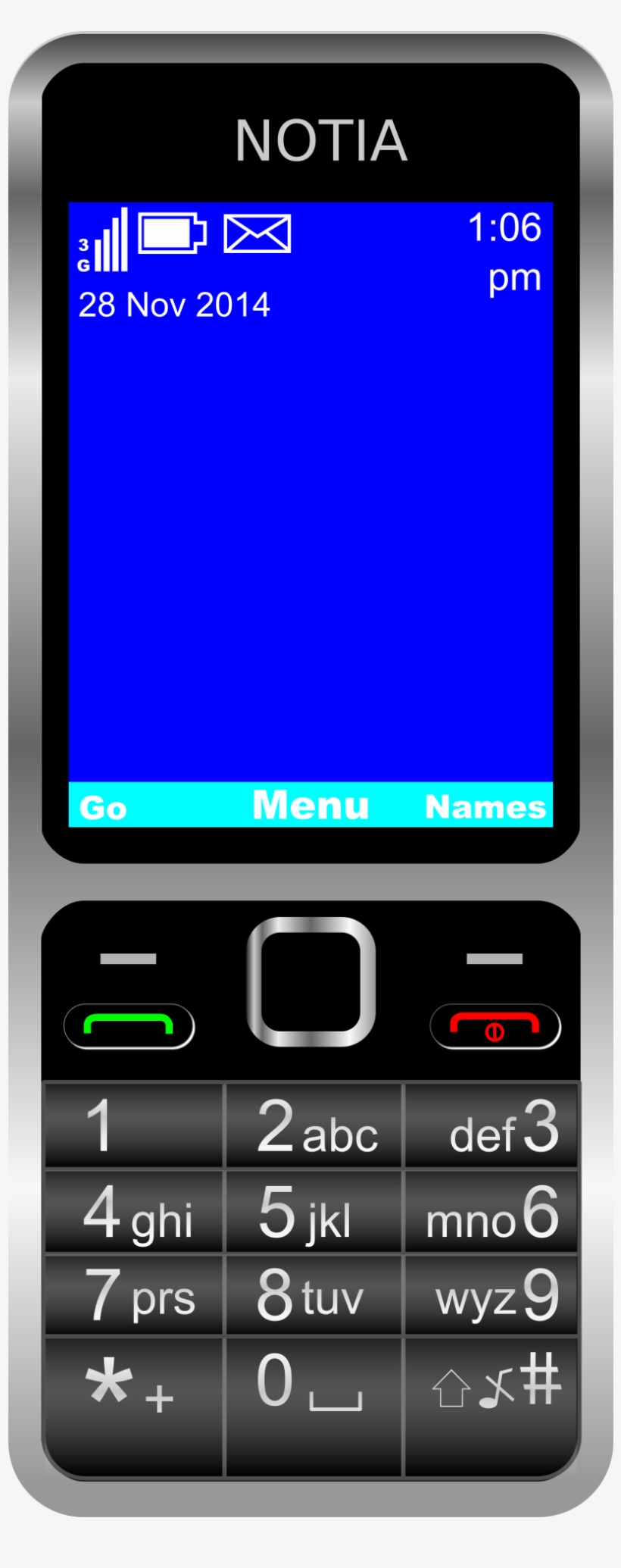 Big Image - Png Image Cell Phone, transparent png download