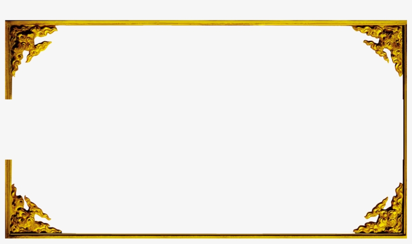 Classical Transprent Free Download - Golden Frame Graphics, transparent png download