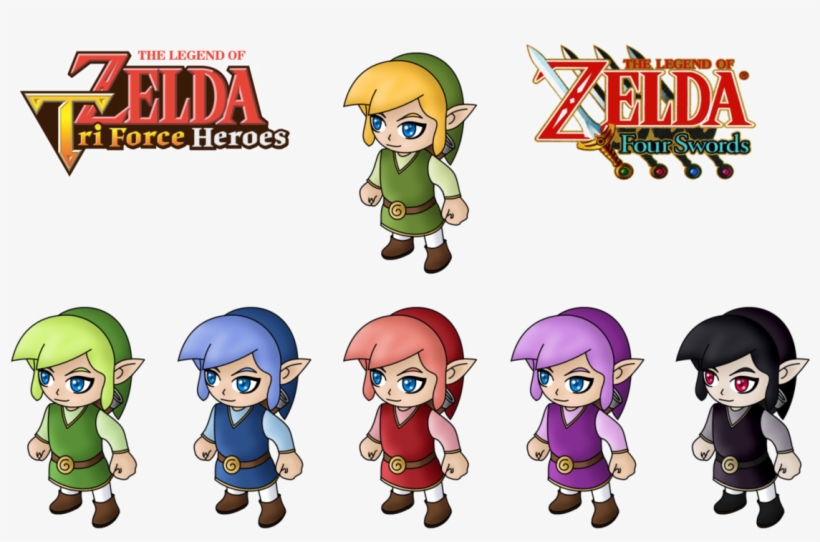 Triforce Drawing Heroes Graphic Freeuse - Nintendo Zelda Tri Force 3ds, transparent png download