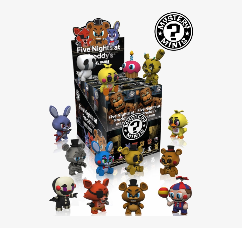Mystery Minis Five Nights At Freddy's - Five Nights At Freddy's Blind Box, transparent png download