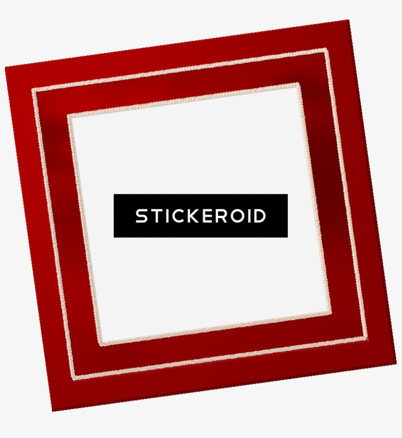 Red Border Frame Frames - Kashibai, transparent png download