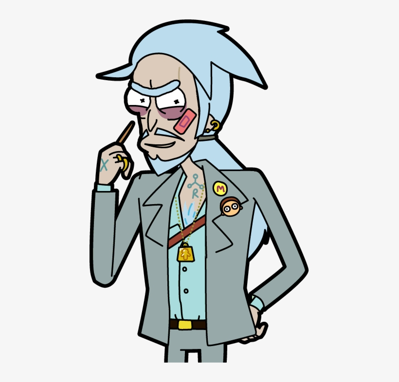 Dirty Rick - Dirty Rick Pocket Mortys, transparent png download