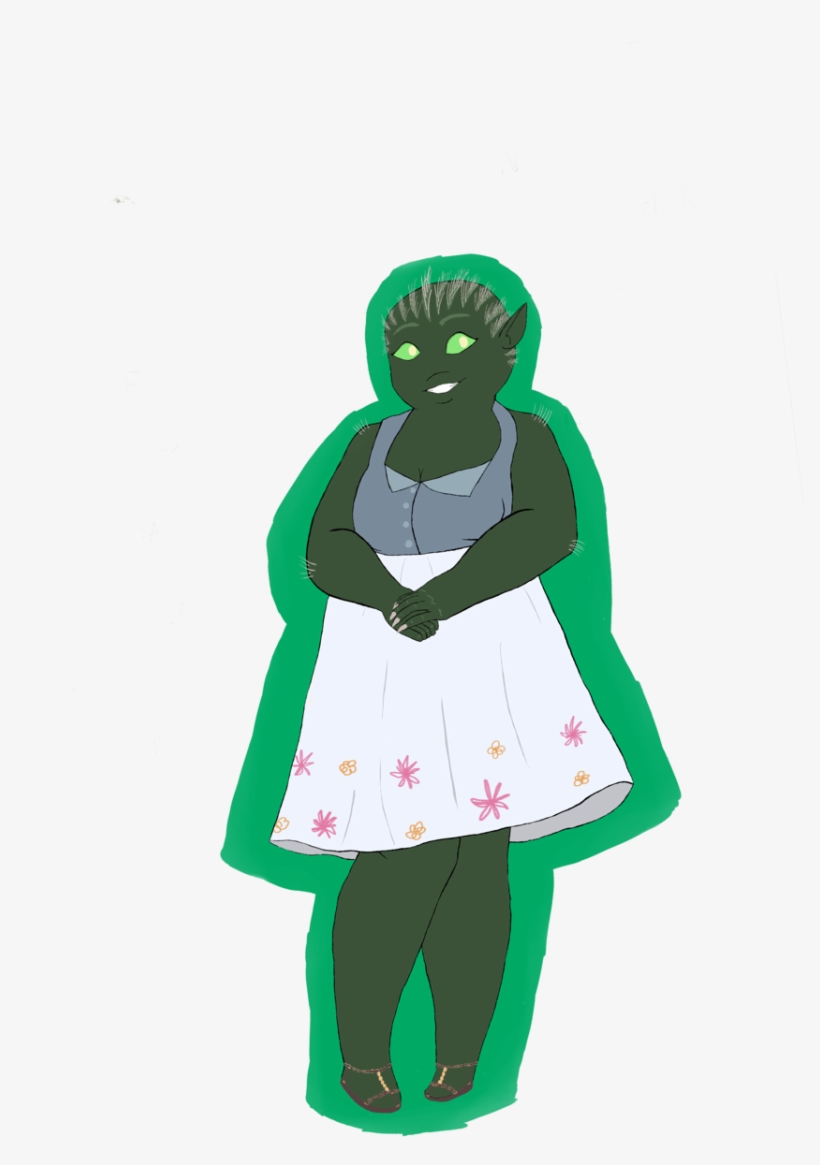 Heres A Bunch Of Drawings Of Three Monster Prom Ocs - Illustration, transparent png download