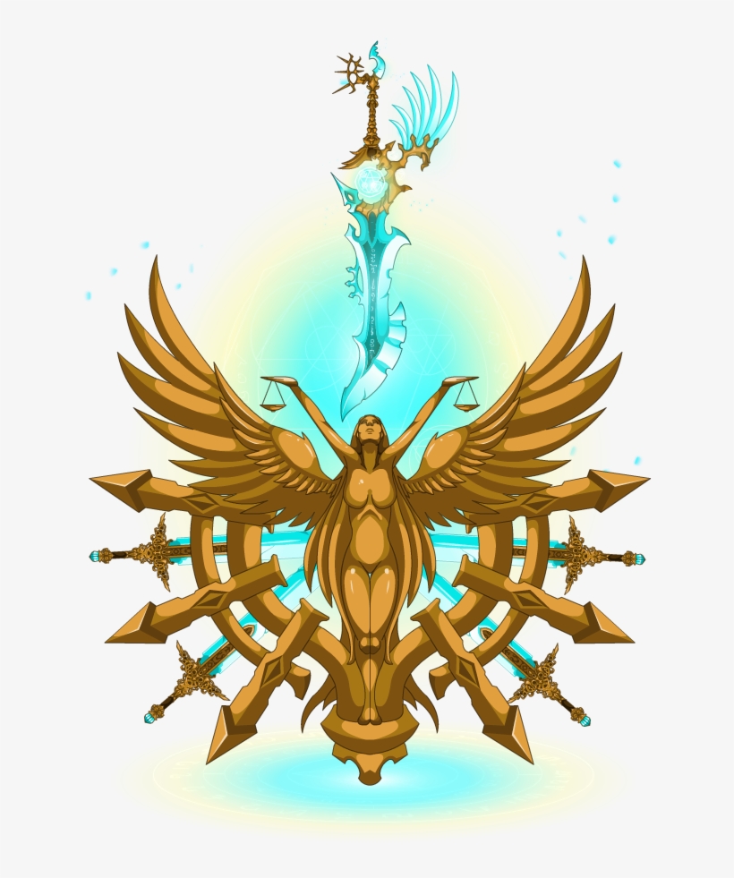 Managed To Find Some Hidden Swords Inside Of The Altar - Illustration, transparent png download