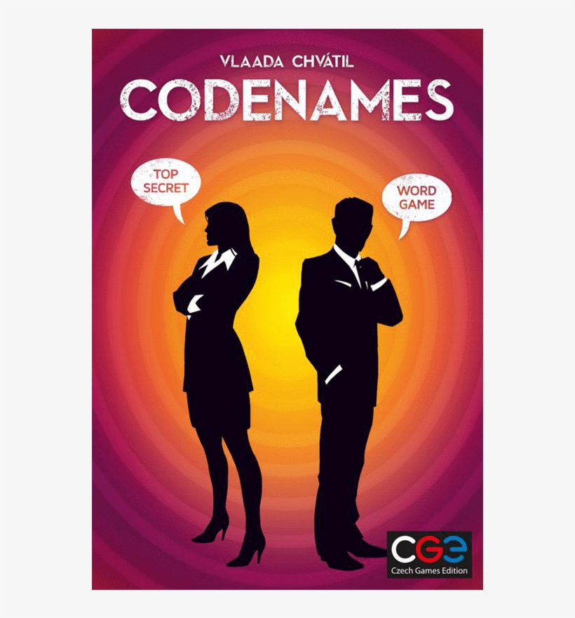 Codenames Board Game, transparent png download