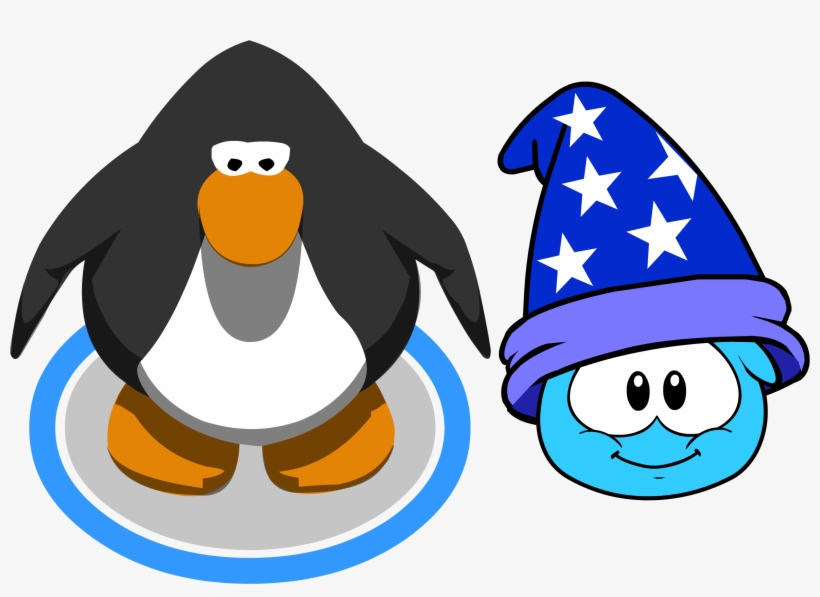 Puffle Hat Wizard Hat Id 83 In Game, transparent png download
