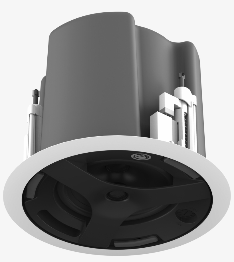 5" Coaxial In Ceiling Loudspeaker With 32 Watt 70v/100v, transparent png download