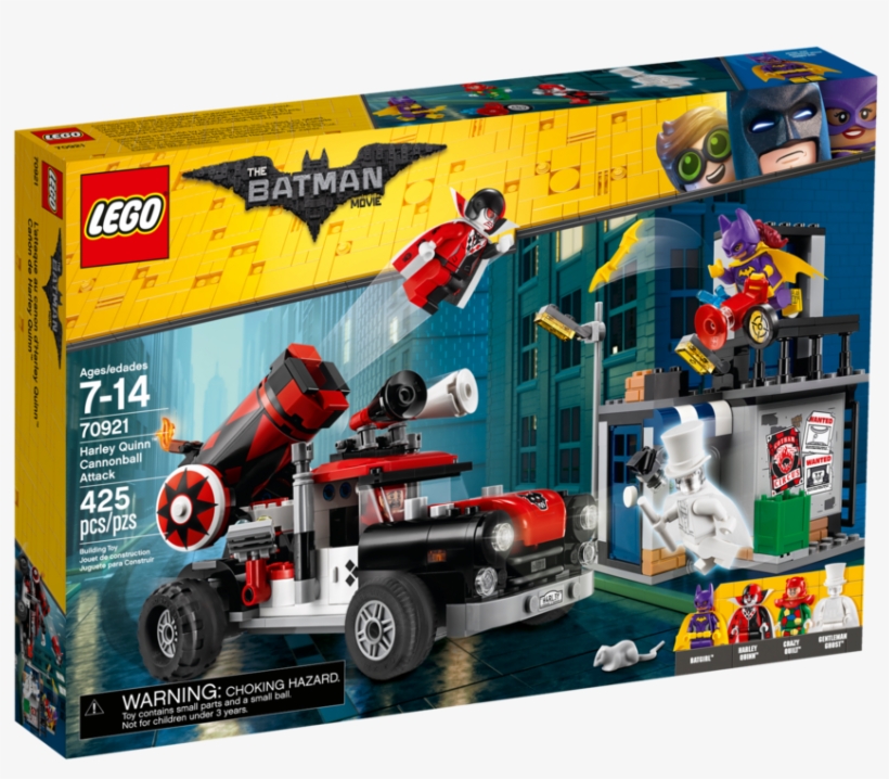 Stage A Face-off Between Batgirl™ And Harley Quinn™ - Lego Harley Quinn Cannonball Attack, transparent png download