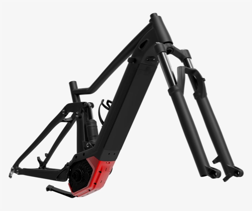 Drive Unit Covers, Developed To Protect The Drive Unit - Bicycle Frame, transparent png download