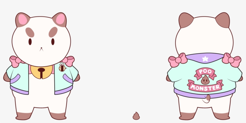 Bee And Puppycat Png - Bee And Puppycat Poo Monster, transparent png download