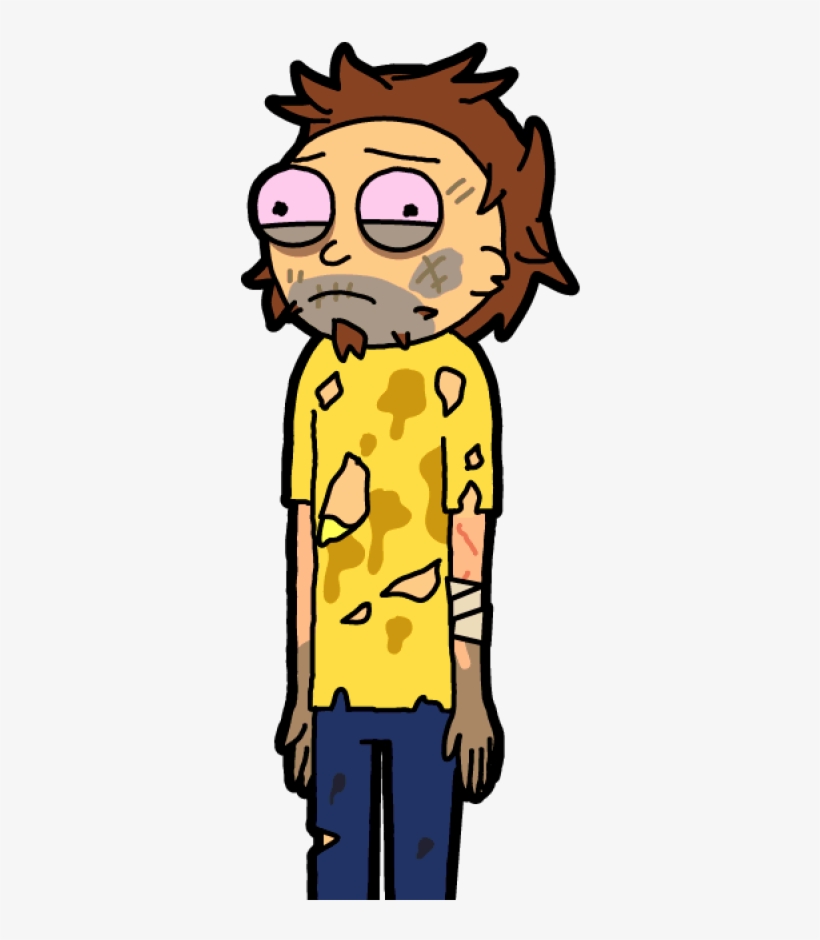 Scruffy Morty - Unkempt Morty, transparent png download