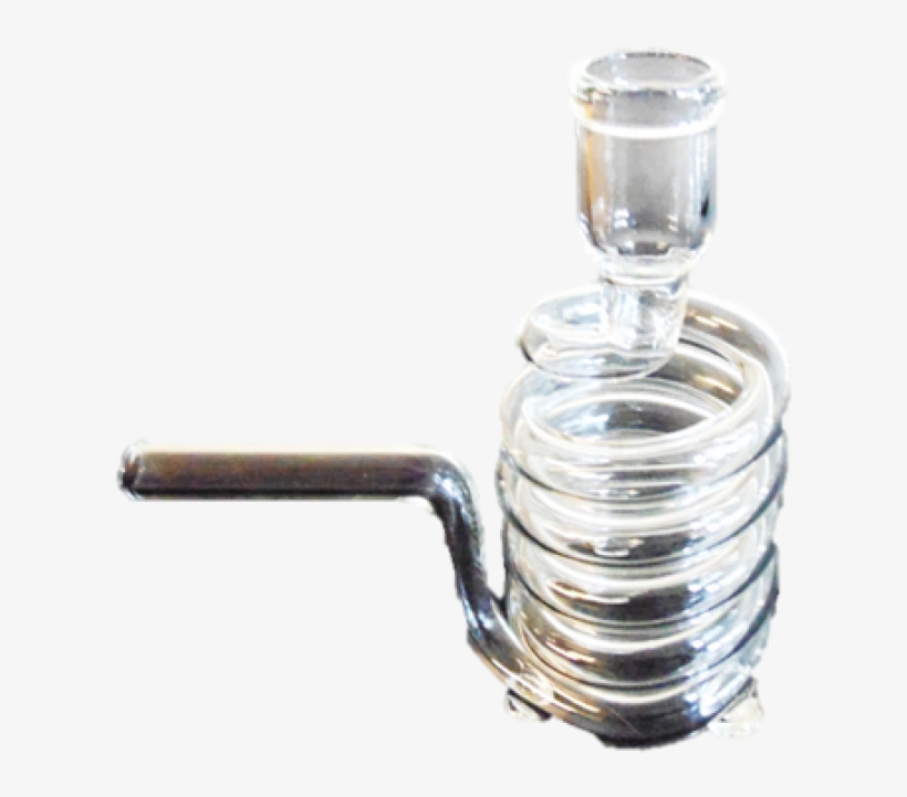 Large Glass Stand-up Spiral Pipe - Rize Tea, transparent png download