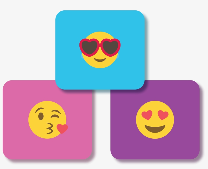 Square Labels - Emoji Sublime - Smiley, transparent png download