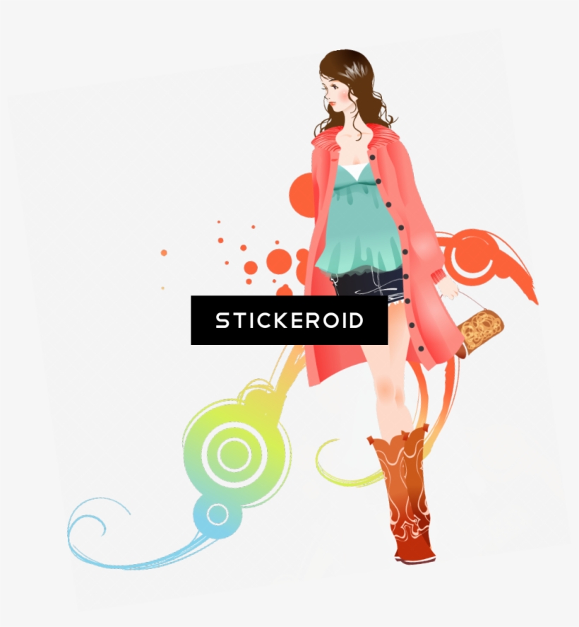 Fashion Girl Model, transparent png download