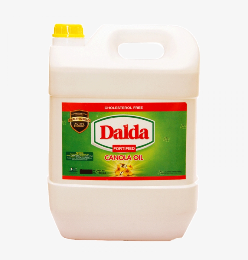 Dalda Canola Oil Gallon 10 Ltr - Plastic, transparent png download