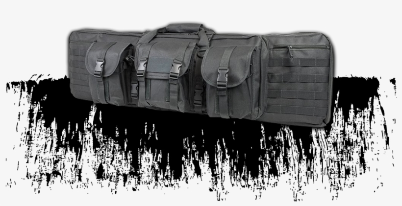 Hard Shell Rifle Cases Provide Extra Protection For - Ncstar Double Carbine Case 42", Urban Gray, transparent png download