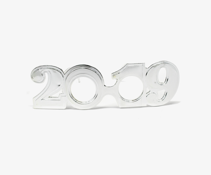 2019 Glasses For New Year Party - Plastic, transparent png download