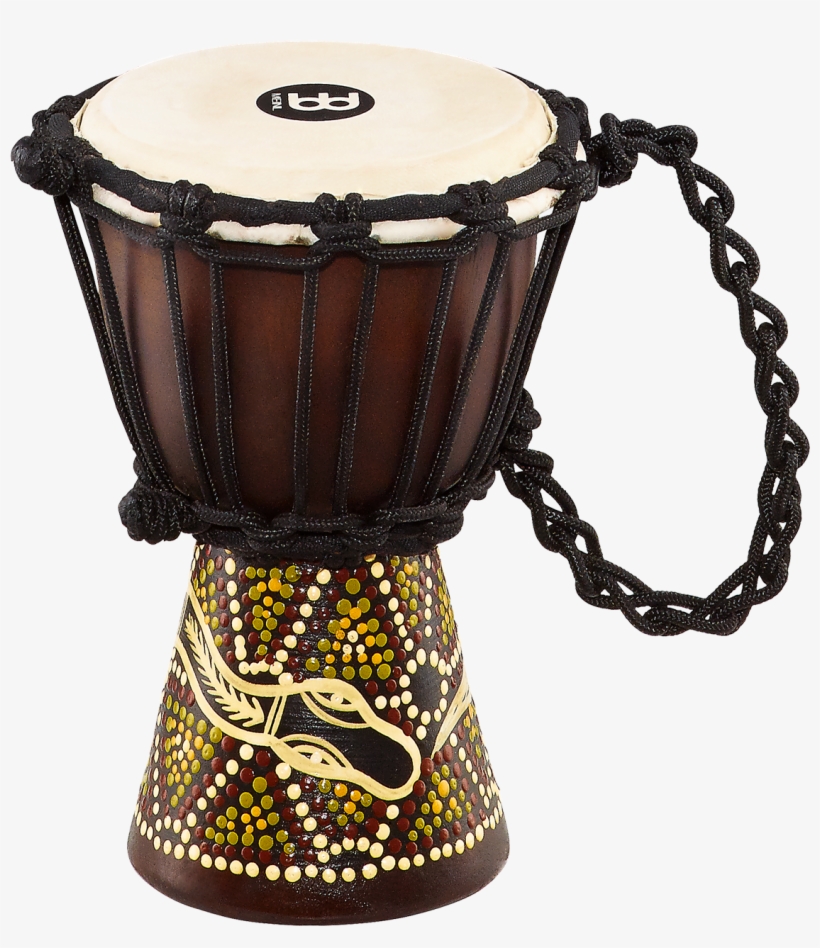 African Style Mini Djembe - Meinl African-style Mini Djembe 4.5 In. Dark Serpents, transparent png download