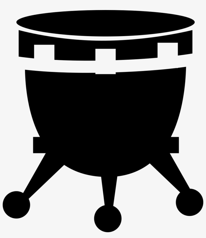 African Drum With Stand Comments - Djembe, transparent png download