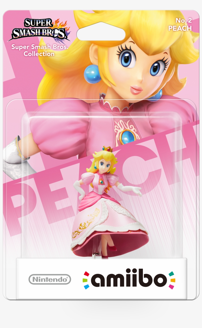 2 Princess Peach - Amiibo Princesa Peach, transparent png download