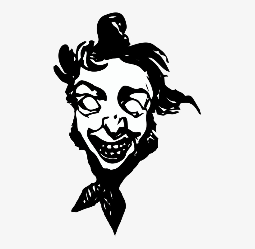 Creepy Face Png - Страшное Лицо Пнг, transparent png download