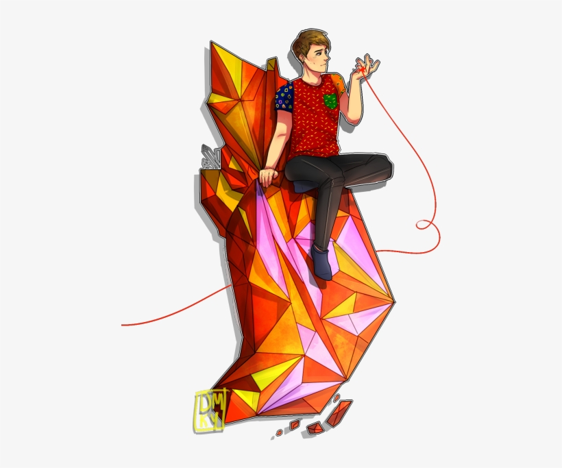 “red Strings Of Fate Are A Funny Thing ” - Phil Lester, transparent png download