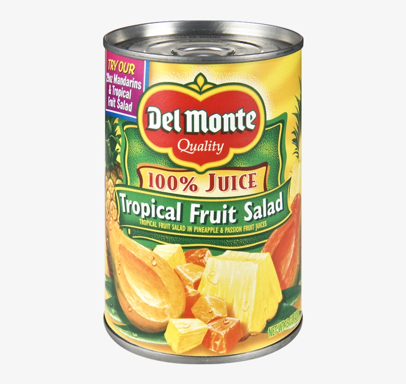 Del Monte® Tropical Fruit Salad In 100% Juice - Del Monte Pineapple Tidbits In 100% Juice 15.25 Oz., transparent png download
