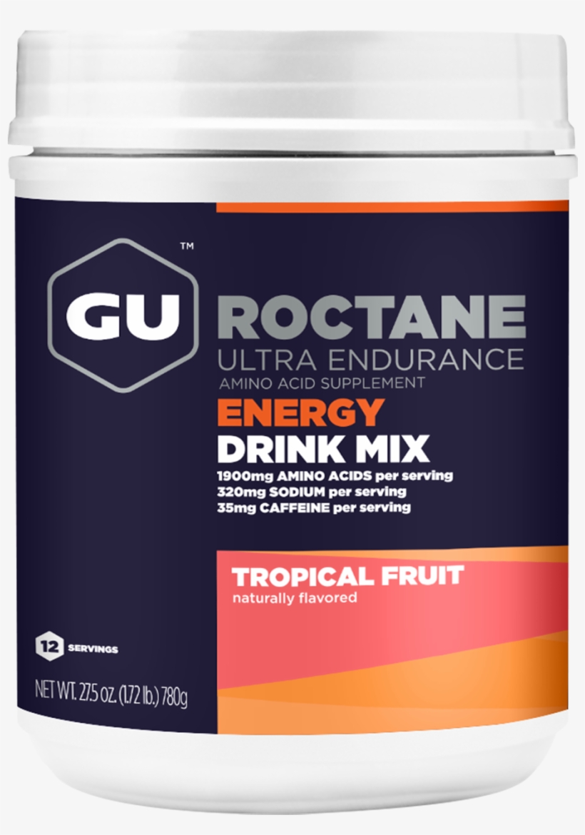 Gu Roctane Energy Drink Mix - Roctane Energy Drink, transparent png download