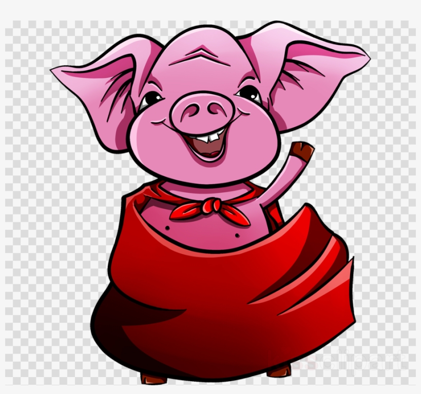 Pigs In A Blanket Png Clipart Pigs In A Blanket Clip - Cartoon Pig In A Blanket, transparent png download