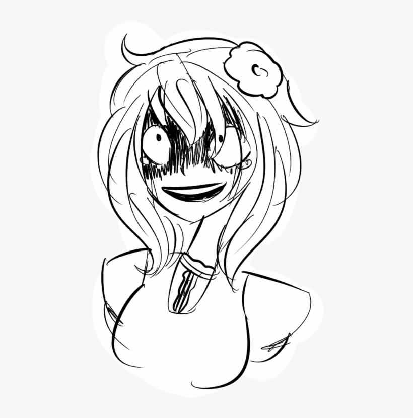 And Then It Hits Hard In The Third Trial, When Haruka - Line Art, transparent png download