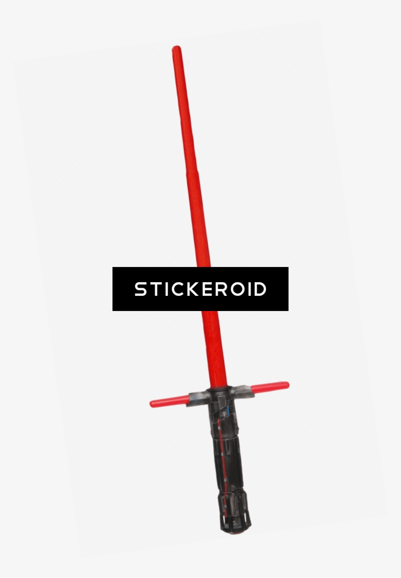 Red Lightsaber Kylo Ren, transparent png download