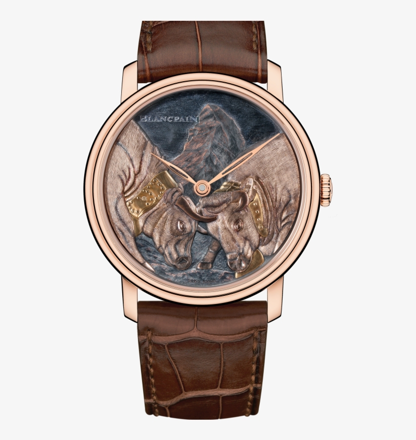 Close - Blancpain Villeret Moonphase & Complete Calendar, transparent png download