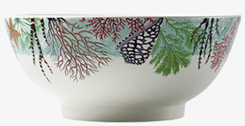 1 Open Vegetable N °3 - Gien Ocean Salad Bowl, transparent png download