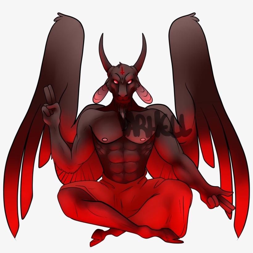 Fan Artsatan - Binding Of Isaac Satan Fanart, transparent png download
