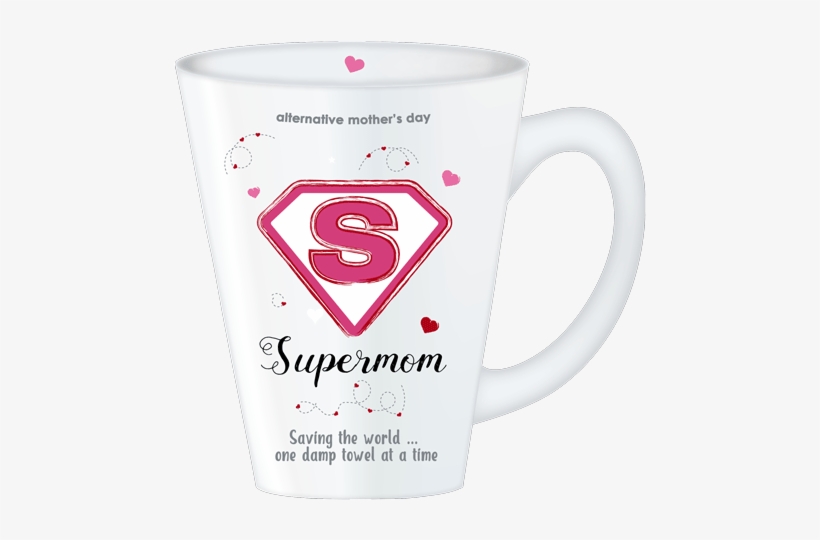 Mother's Day Supermom Mug - Mug, transparent png download
