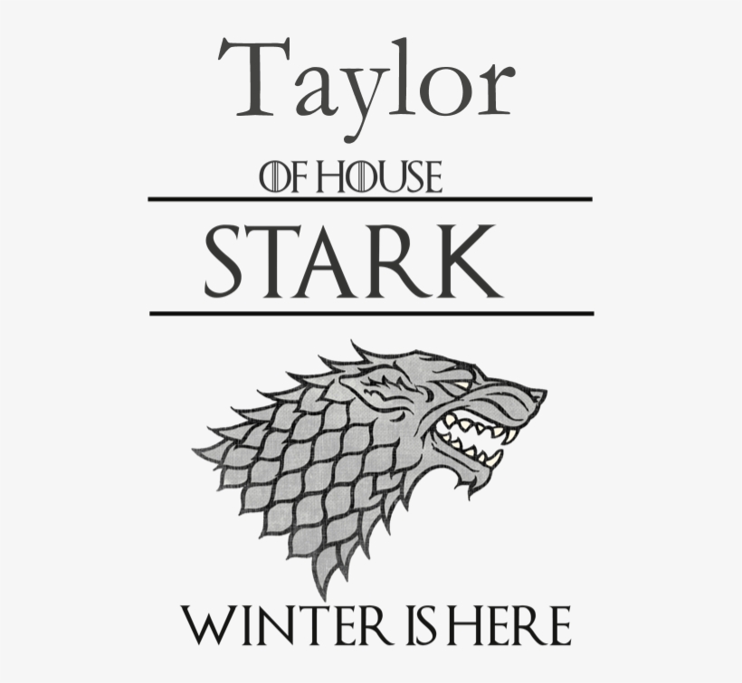 Back Design - House Stark Logo Png, transparent png download