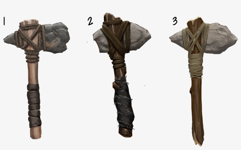 And A Bunch Of Stone Based Hatchets - Hatchet Rust, transparent png download