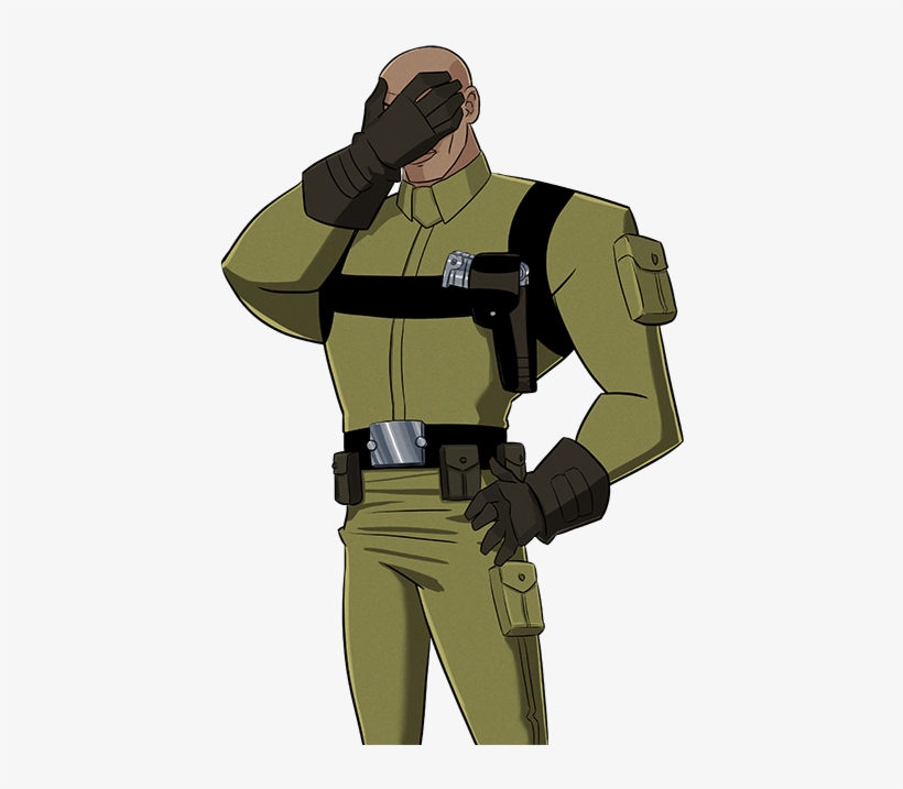 View Samegoogleiqdbsaucenao Luthor Facepalm , - Soldier, transparent png download