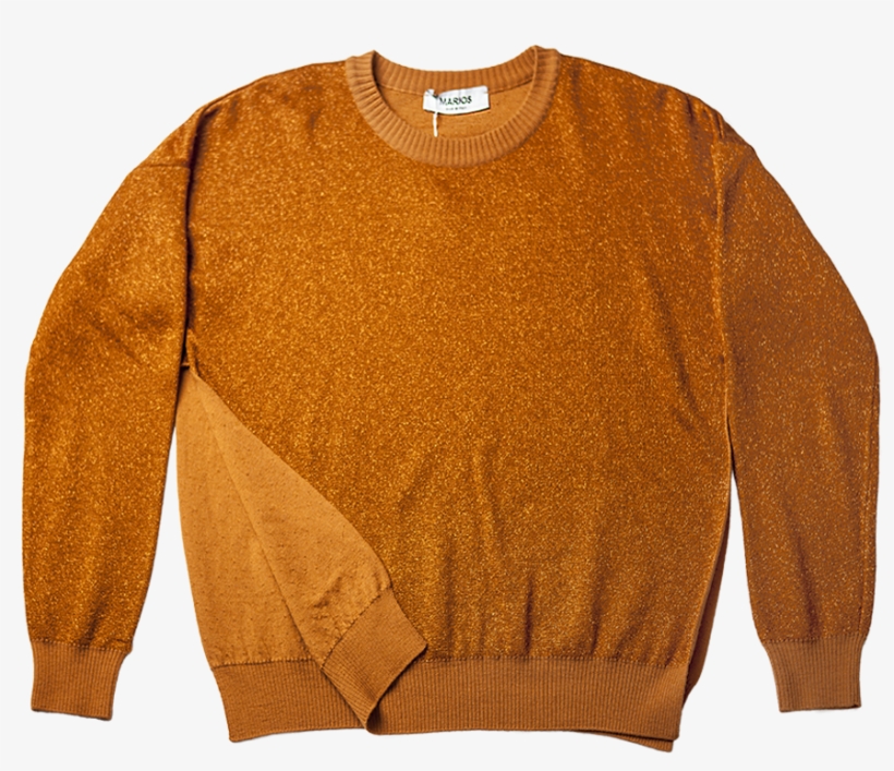 Sweater Side Split Rust, transparent png download