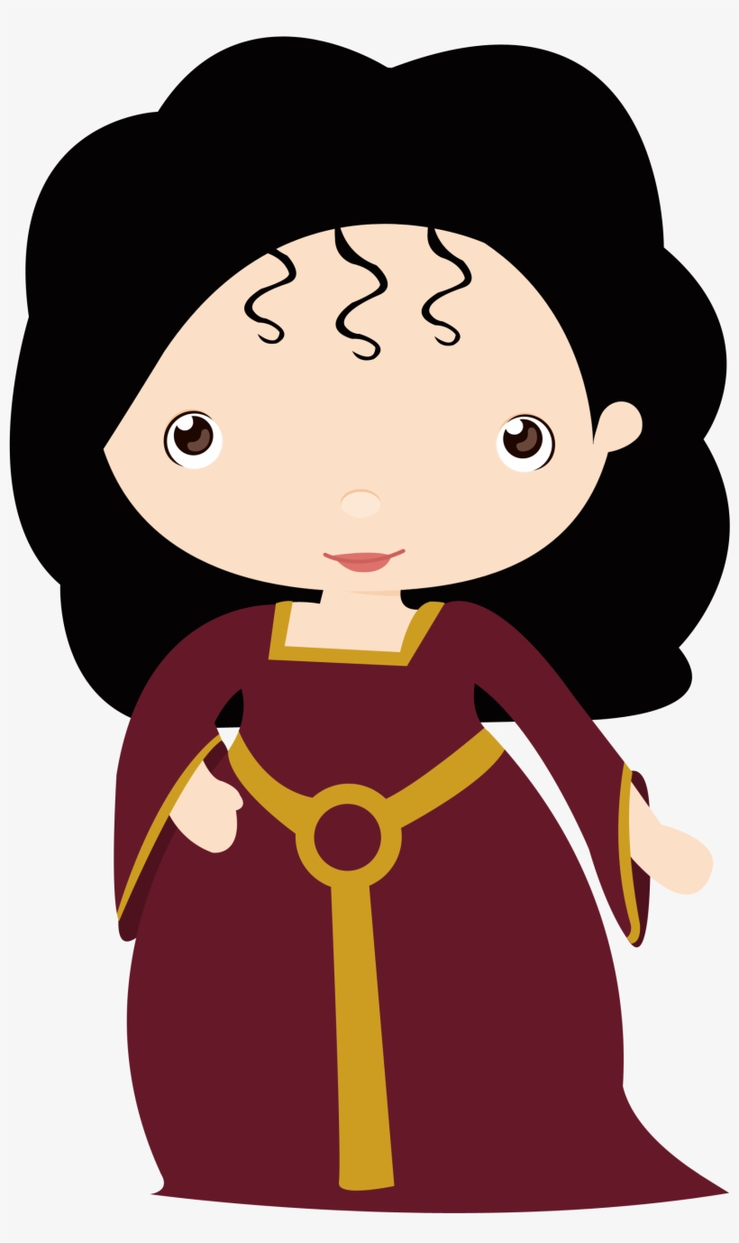 Vilões Dos Contos De Fadas - Rapunzel Witch Clipart, transparent png download