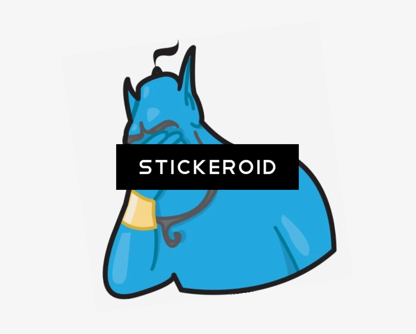 Genie Facepalm Gesture Reaction Джин Лицоладонь Лобхлоп - Duke Nukem Forever Box Art, transparent png download