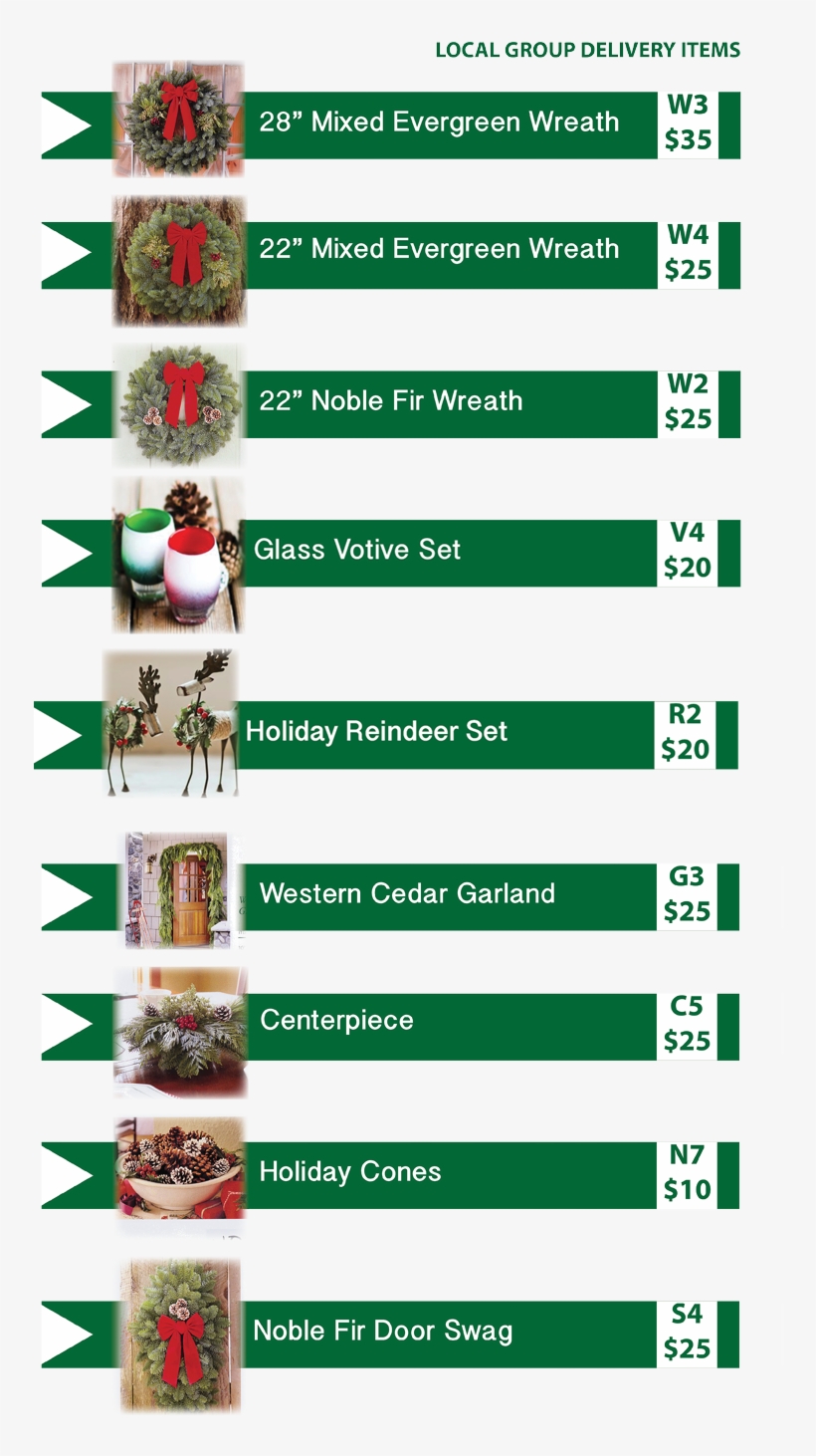 Mcfarlin Youth Choir Greenery - Holiday, transparent png download