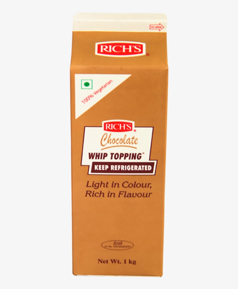 Chocolate-whip - Carton, transparent png download