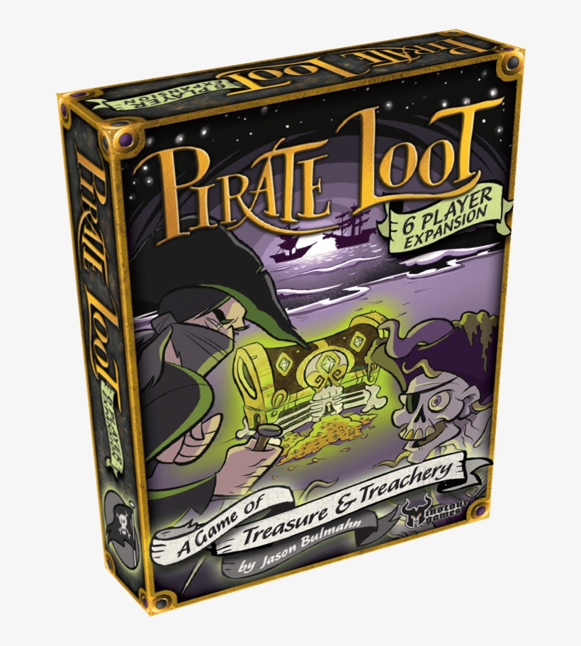 Pl6p 3d Box - Minotaur Games Pirate Loot: 6 Player Expansion, transparent png download