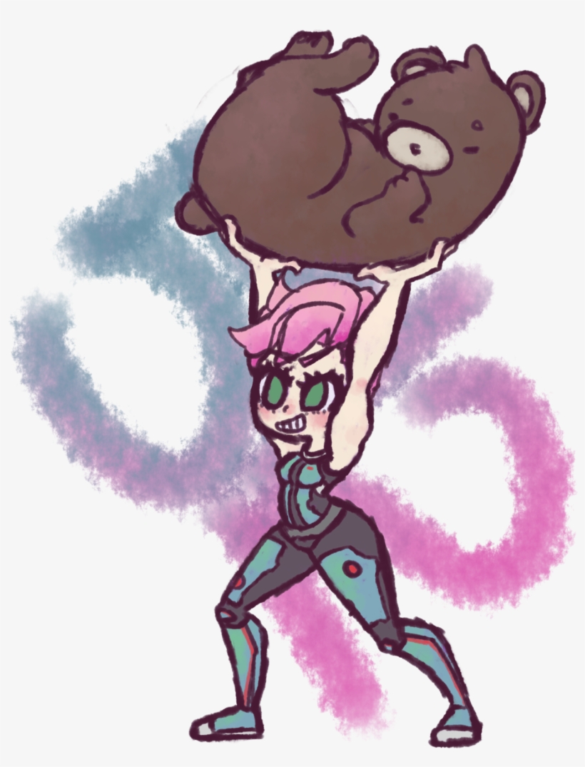 Overwatch Zarya Zarya Overwatch Ow Fanart - Cartoon, transparent png download