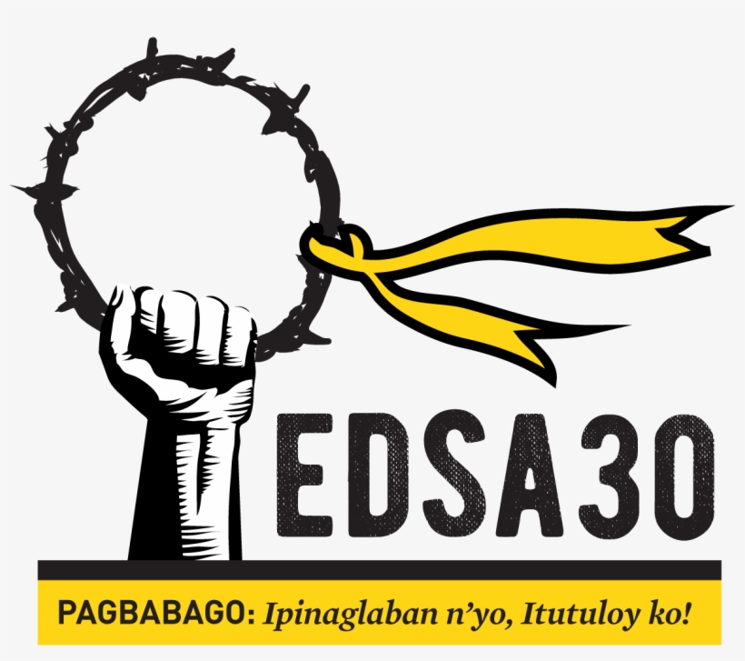 A History Of The Philippine Political Protest - Edsa Clipart, transparent png download