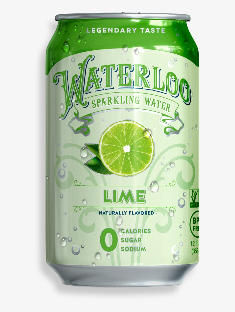 Can Lime - Waterloo Sparkling Water Mango, transparent png download
